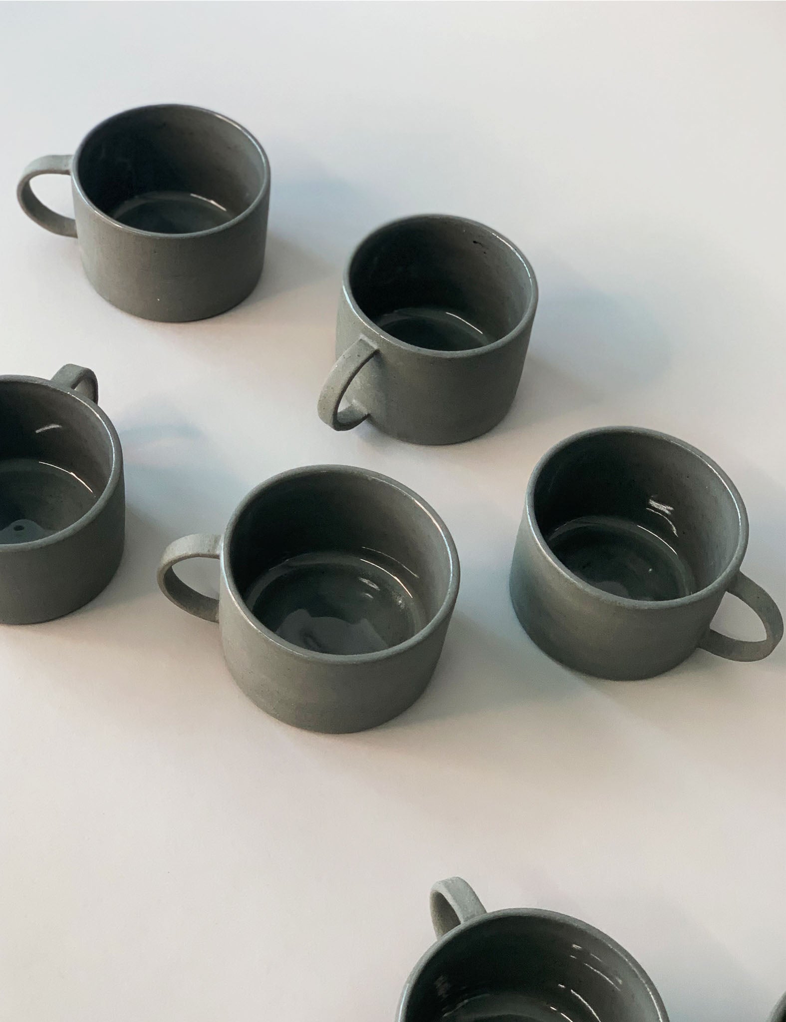GREY CUP & SAUCER SET